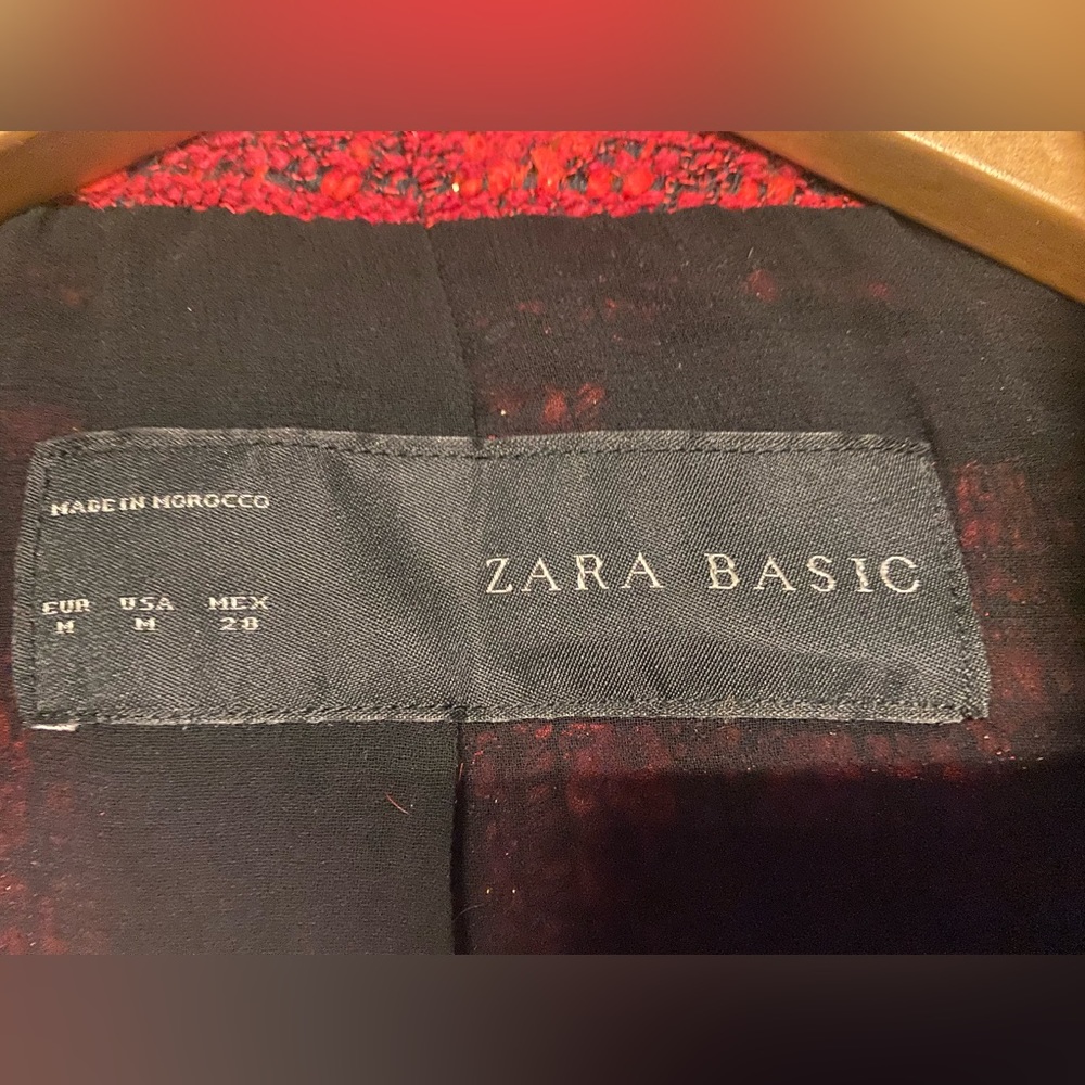 Zara Bead Embellished Peplum Jacket - Picture 11 of 12
